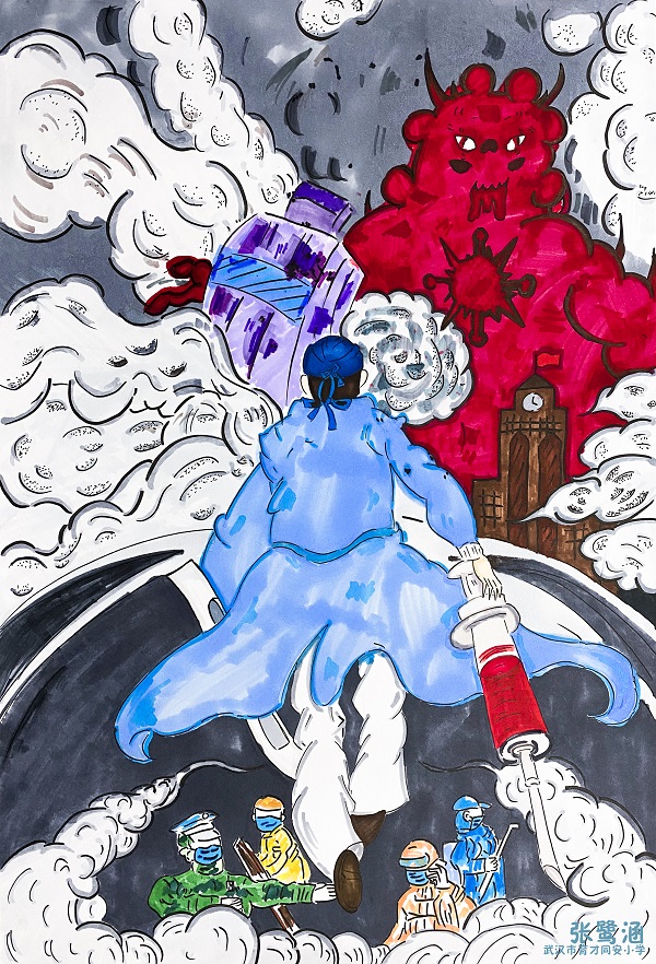 3、第三名：張鷺涵《“疫”無反顧》.jpg