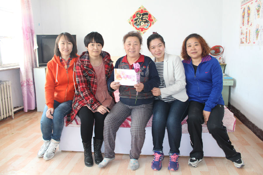 母亲节送鲜花卡片