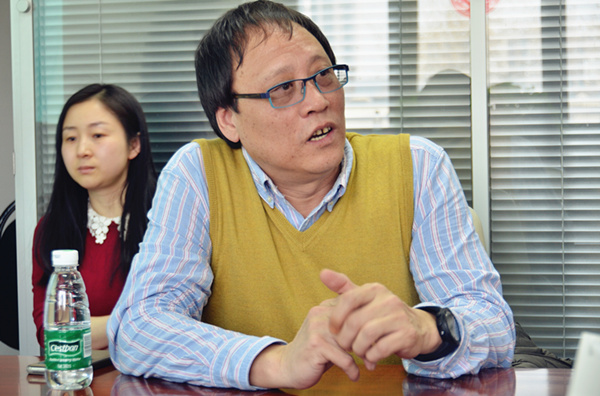 志愿者于全興教授發(fā)言